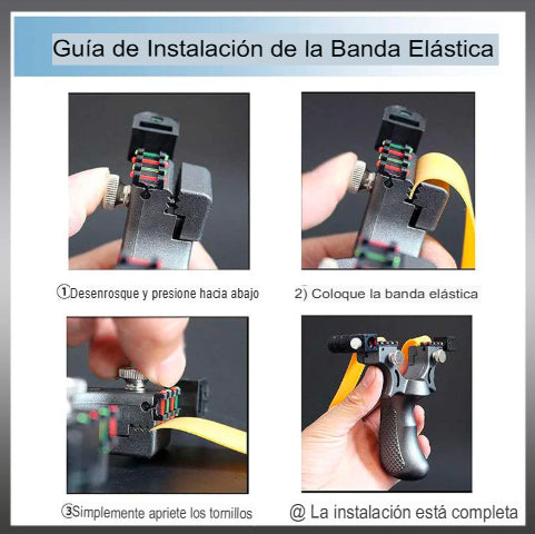 Tirachinas láser de resina profesional