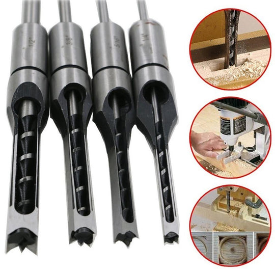 Brocas para Agujeros Cuadrados con Soporte Adaptador