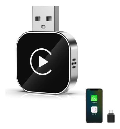 Adaptador CarPlay inalámbrico 3 en 1