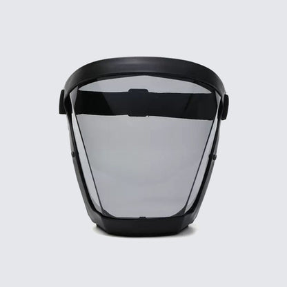 Protector facial antipolvo y resistente a la niebla