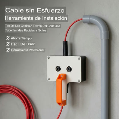 Herramienta eficiente para el tendido de cables