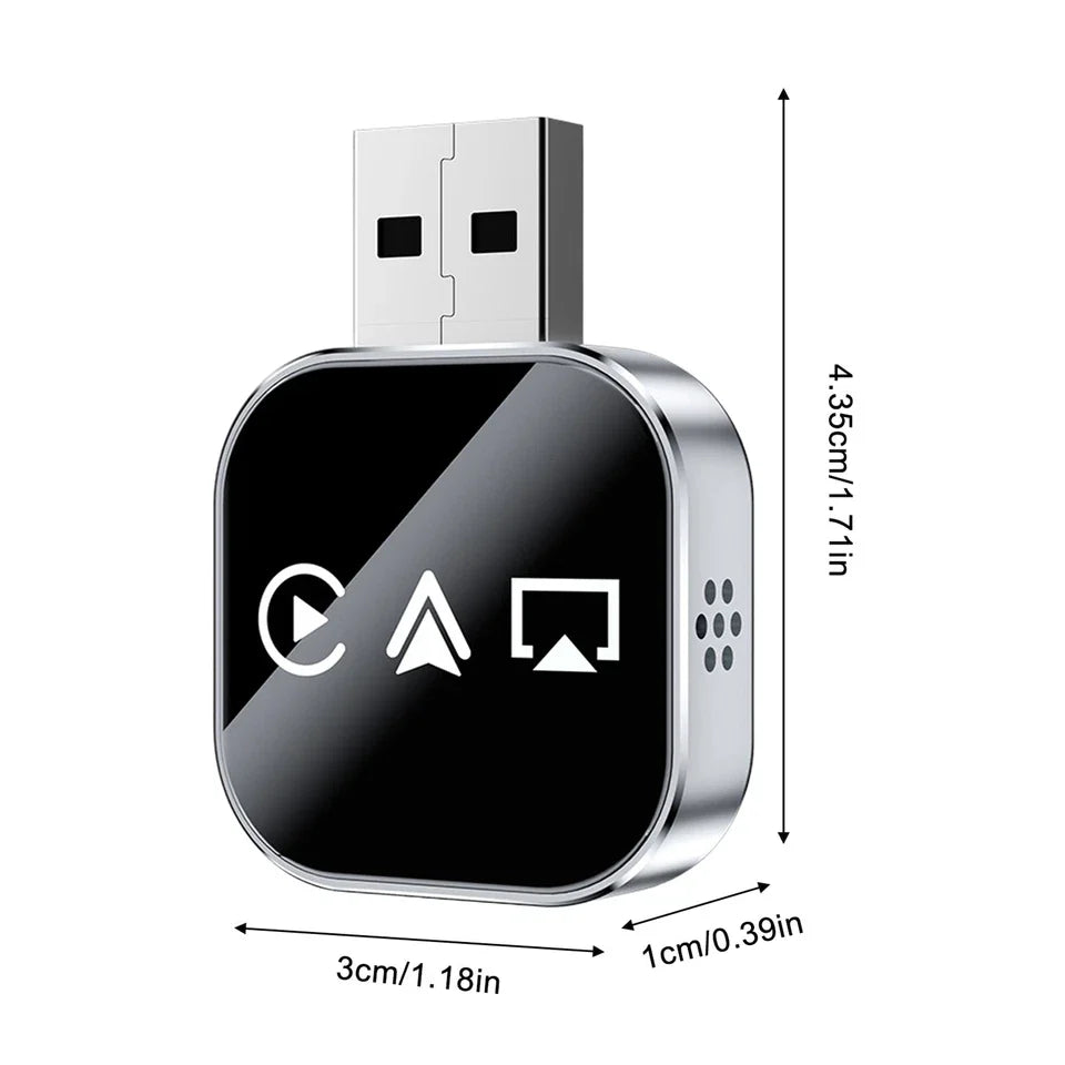 Adaptador CarPlay inalámbrico 3 en 1