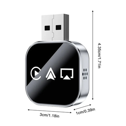 Adaptador CarPlay inalámbrico 3 en 1