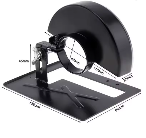 Cubierta protectora para soporte de corte especial para amoladora angular