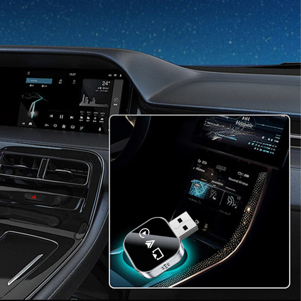Adaptador CarPlay inalámbrico 3 en 1