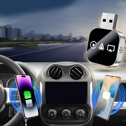 Adaptador CarPlay inalámbrico 3 en 1