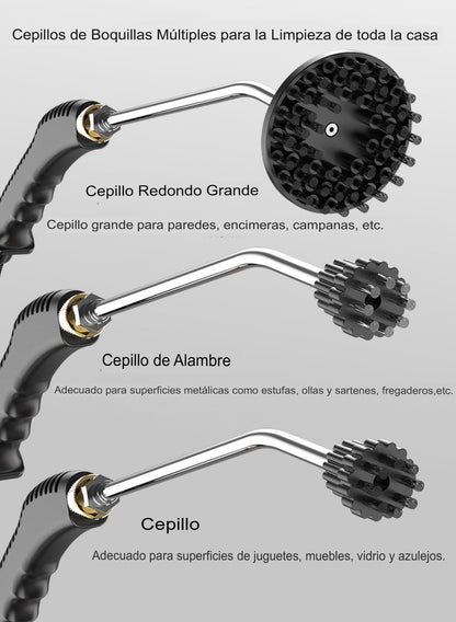 Limpiador a vapor portátil presurizado de alta temperatura de 2500 W