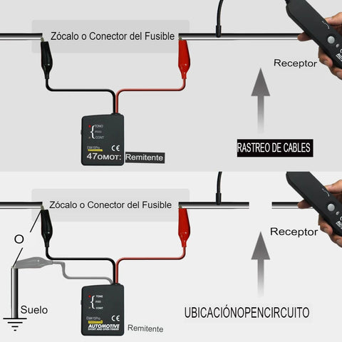 Azeert™ Inspector Electrónico + Mini Lámpara LED