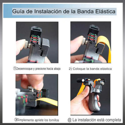 Tirachinas láser de resina profesional