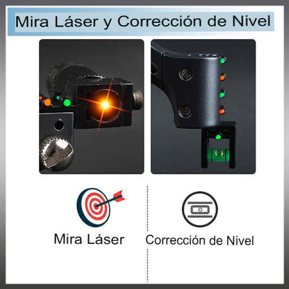 Tirachinas láser de resina profesional