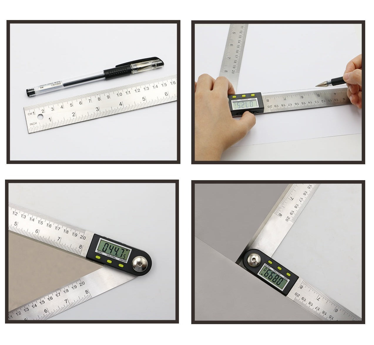 Angular Precision Ruler Regla angular con pantalla digital – azeert1